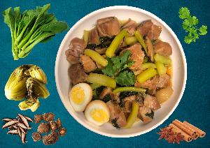 Porc braisé aux saveur thaï