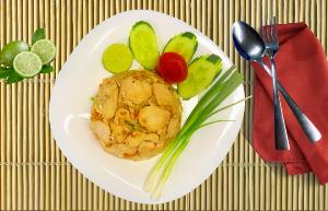  Riz sauté au poulet