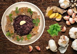 Porc sauté ail et gingembre