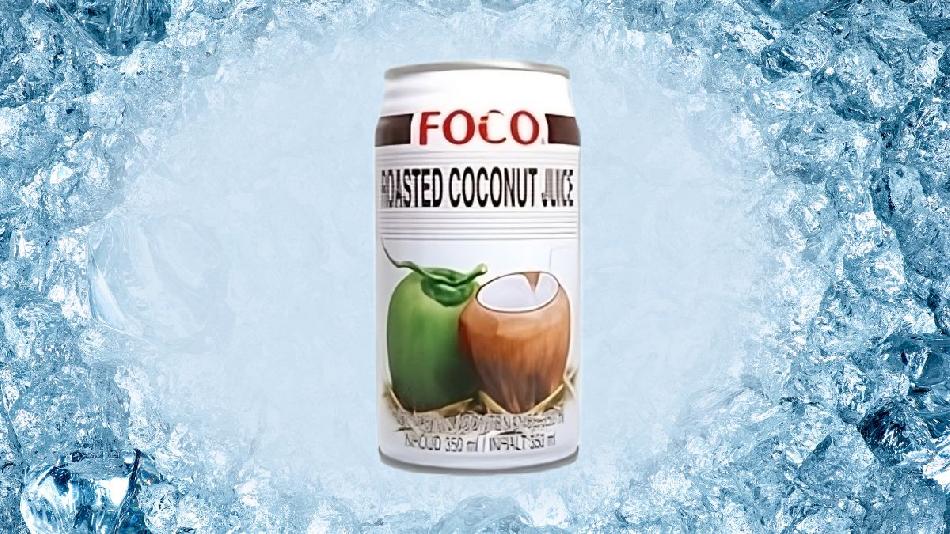 Jus de noix coco grillé