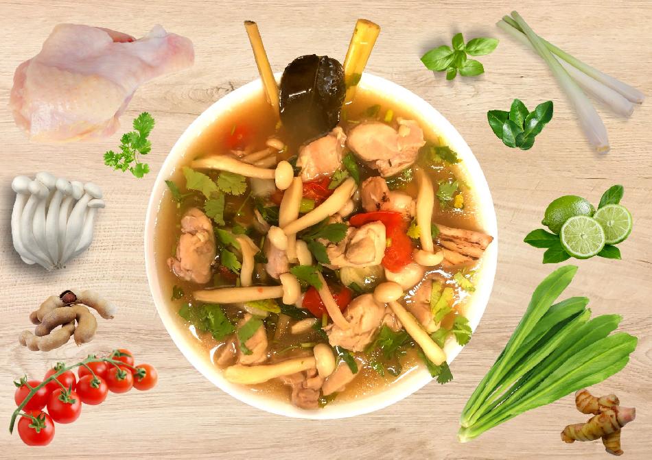 Tom yam kai